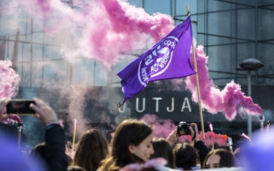 Moment de la manifestació del 8 de març | Roger Benet